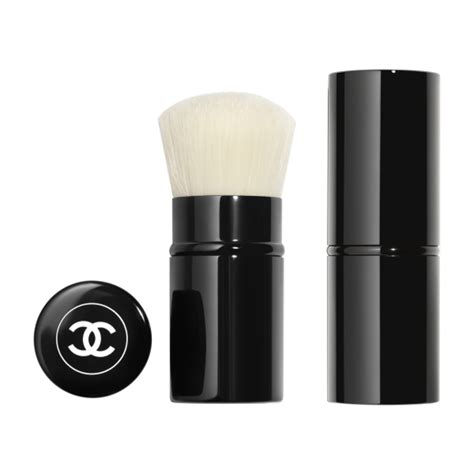 chanel makeup brushes travel set|chanel retractable kabuki brush.